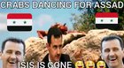 AL CRAB CELEBRATES THE DEFEAT OF ISIS BY THE GLORIOUS ASSAD