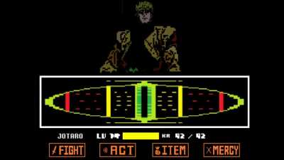 Jotaro vs Dio, but it's Undertale