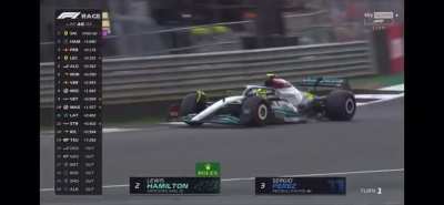 That one moment in silverstone without an audio limiter.