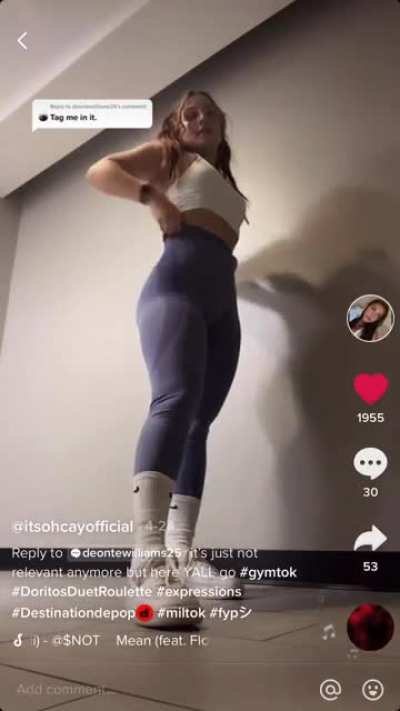 Wow, the jiggle