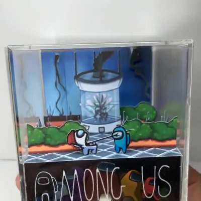 Among Us Greenhouse Diorama