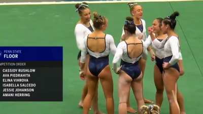 Bunz of Beauty from Penn State 💙🤍🤸‍♀<wbr>️