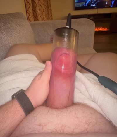 Enjoying this hands free hush pump in the 3.25” cylinder 