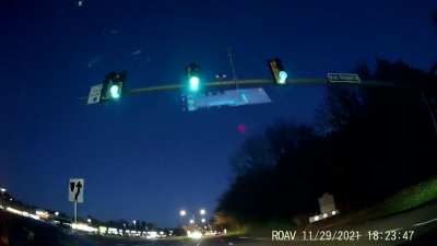 It’s the most wonderful time of the year. They said I ran the red light