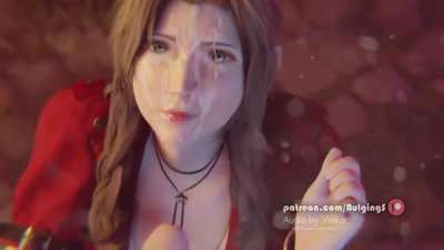 Aerith Facial Cumshot with Sound (Bulg<wbr>ingse<wbr>npai/<wbr>Volko<wbr>rNSFW<wbr>) [Final Fantasy]