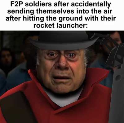 F2P discovering rocket jumping