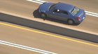 Police chase that just happened, suspect crashes into someone's truck