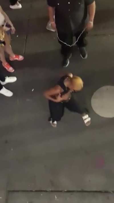 Janelle Monae flashing her tits (New Orleans, 2022)