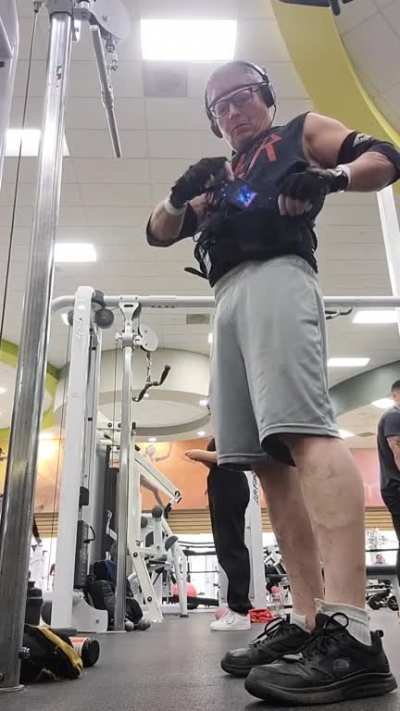 When the pre-workout kicks in…