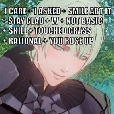 Byleth during support conversations