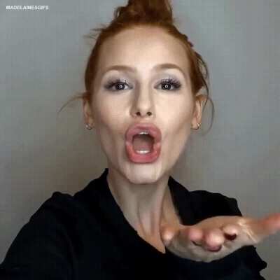 blowing...a kiss