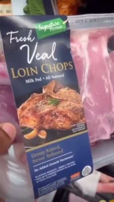 Lion chops instead of loin chops