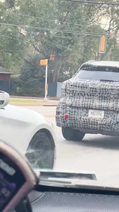 BMW Test Vehicle In The Wild