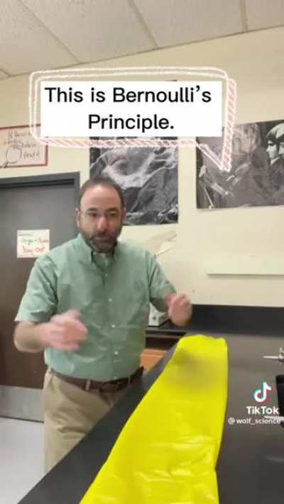Bernoulli's principle