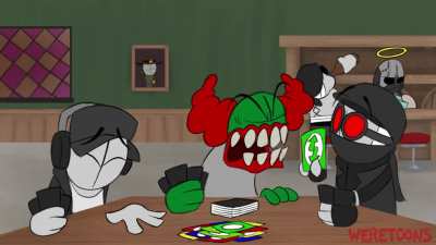Tricky RAGES at UNO (Short animation by WereToons)