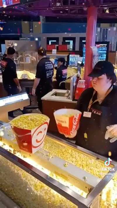 So much respect for the Popcorn Guy