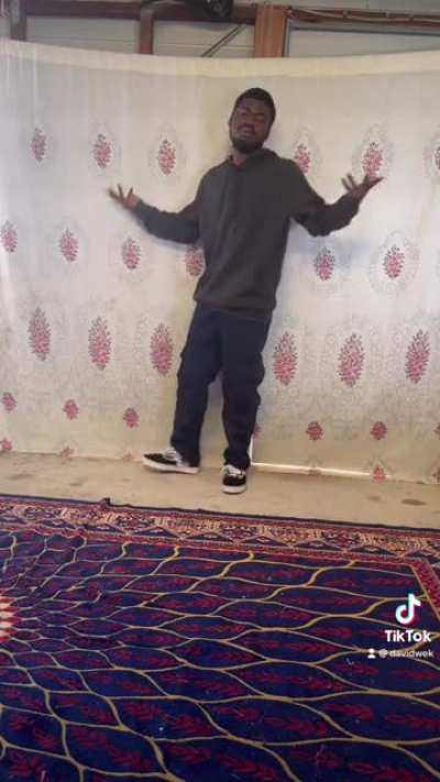 I did my dance one time on TikTok