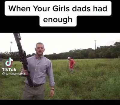 He had enough