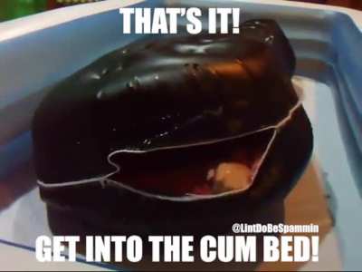 Get in retard, the Cum Demon is waiting😈