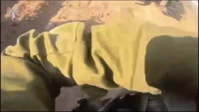 Embarrassing footage for IOF soldiers shooting at a tunnel as if they were cats attacking a wolf
