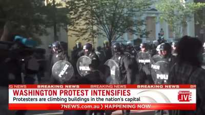 Australian Camera Crew Assaulted by American Police in D.C. Protests