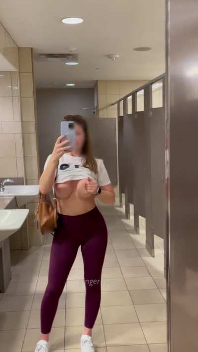 Office bathroom is so lonely