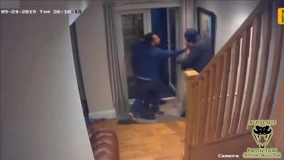 Breaking in to someone's home when they are still awake?