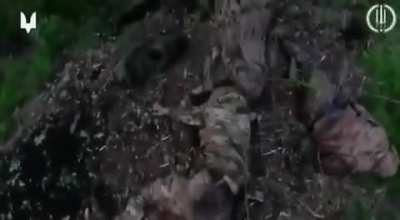 First-person footage of a Ukrainian special operations unit clearing a Russian position in the Donetsk Oblast.