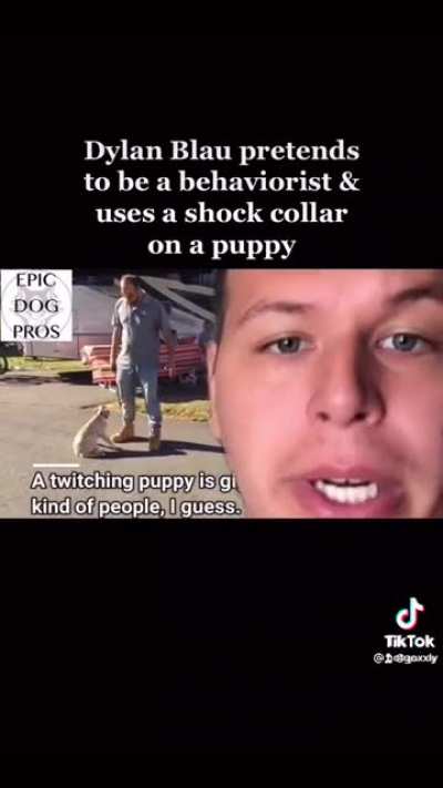 Exposing a dog abuser