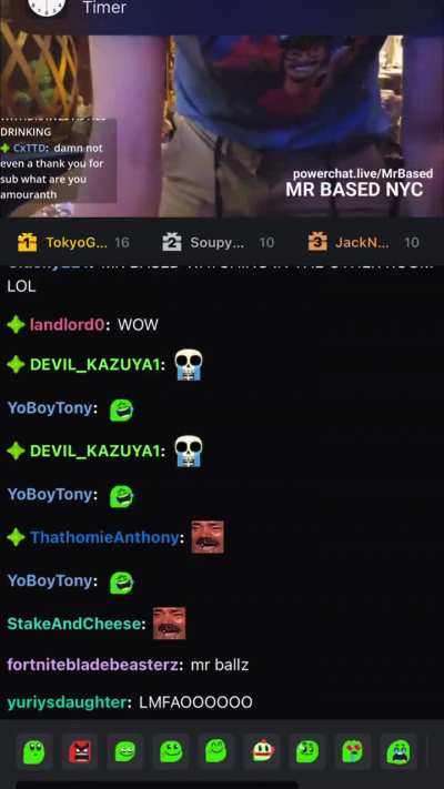 Mr Based livestream from June 7