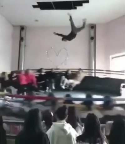 Hope he doesn't get hurt, Wait wtf