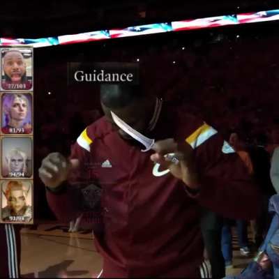 Lebron James scream if you like Baldur's Gate
