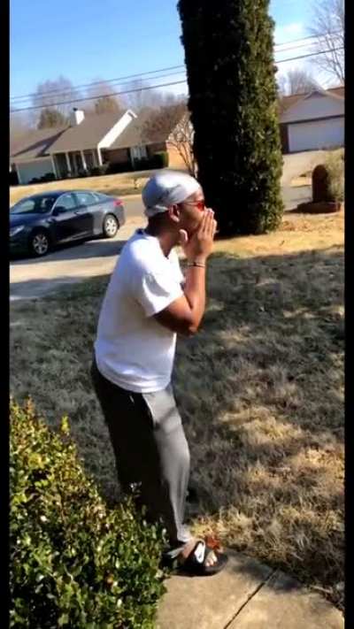 Seeing colors for the first time