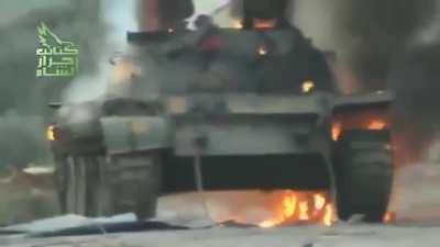 Burning Regime T-55