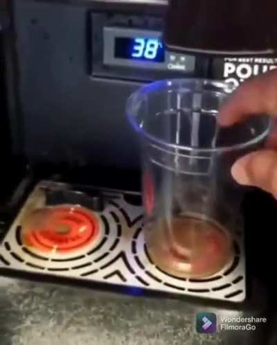 Place cup here