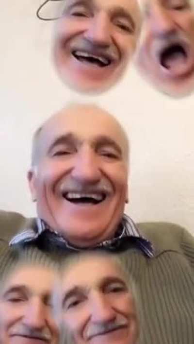Grandpa discovers filters