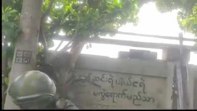 Burmese Rebel Militias (including the Yinmabin Idiots Column and Black Tiger Attack Force) Ambush Myanmar Junta Vessels on the Chindwin River (Music from Source)