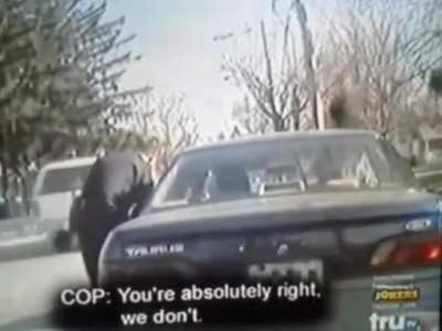 To seduce a cop.