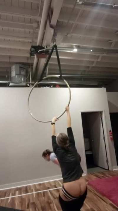 Cute gymnastic fail