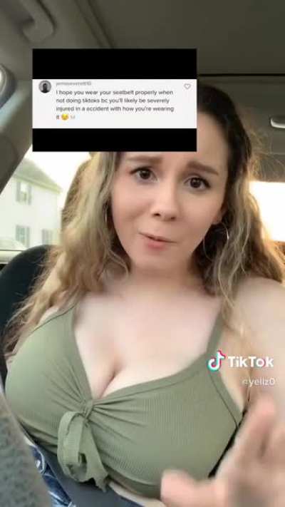 Bruh they bounce even when she talks
