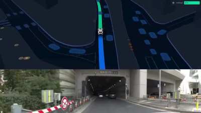 Waymo navigating Tokyo