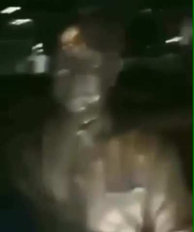 Nah he a statue