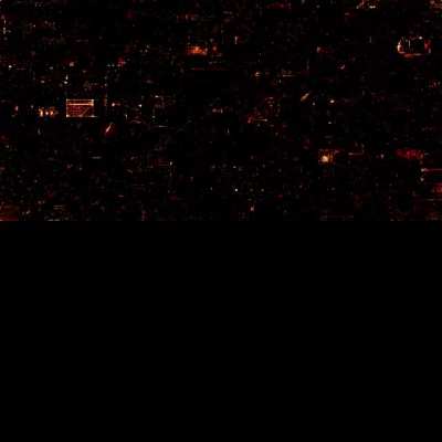 [OC] Animated heat map of r/place (Full)