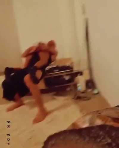 Doing a drunken overhead lift