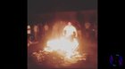 Man discovers that fire hurts