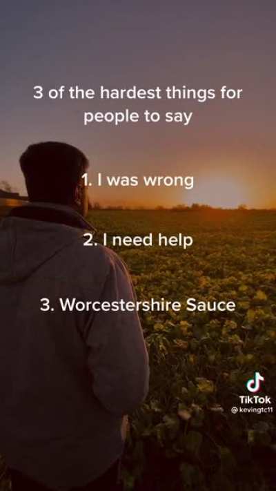 hard to say
