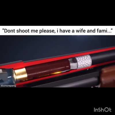 The gun wielder is a monster: he didnt killed the children