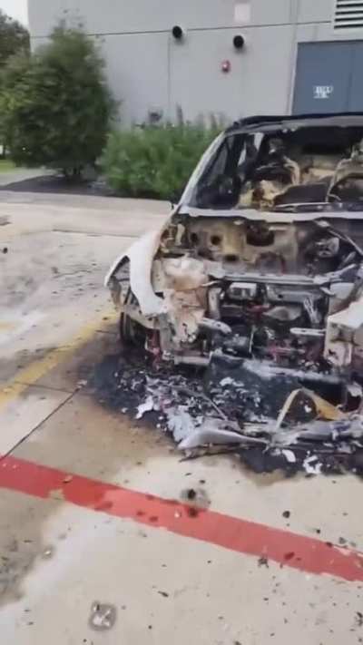 To charge the Tesla