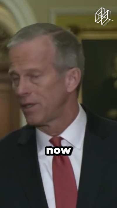Senate Majority Leader John Thune was just asked about Trump's new comments on Ukraine: