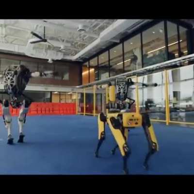 Robots at Boston dynamics got some nice moves...🔥